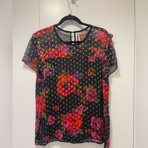 Floral printed top